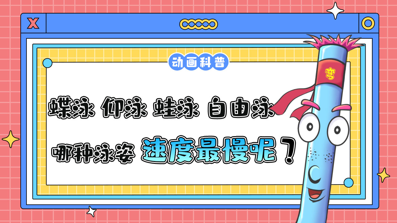 在蝶泳、仰泳、蛙泳和自由泳四個(gè)項(xiàng)目中，哪種泳姿的速度最慢呢？.jpg